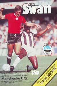 Swansea City v Manchester City 1981/82